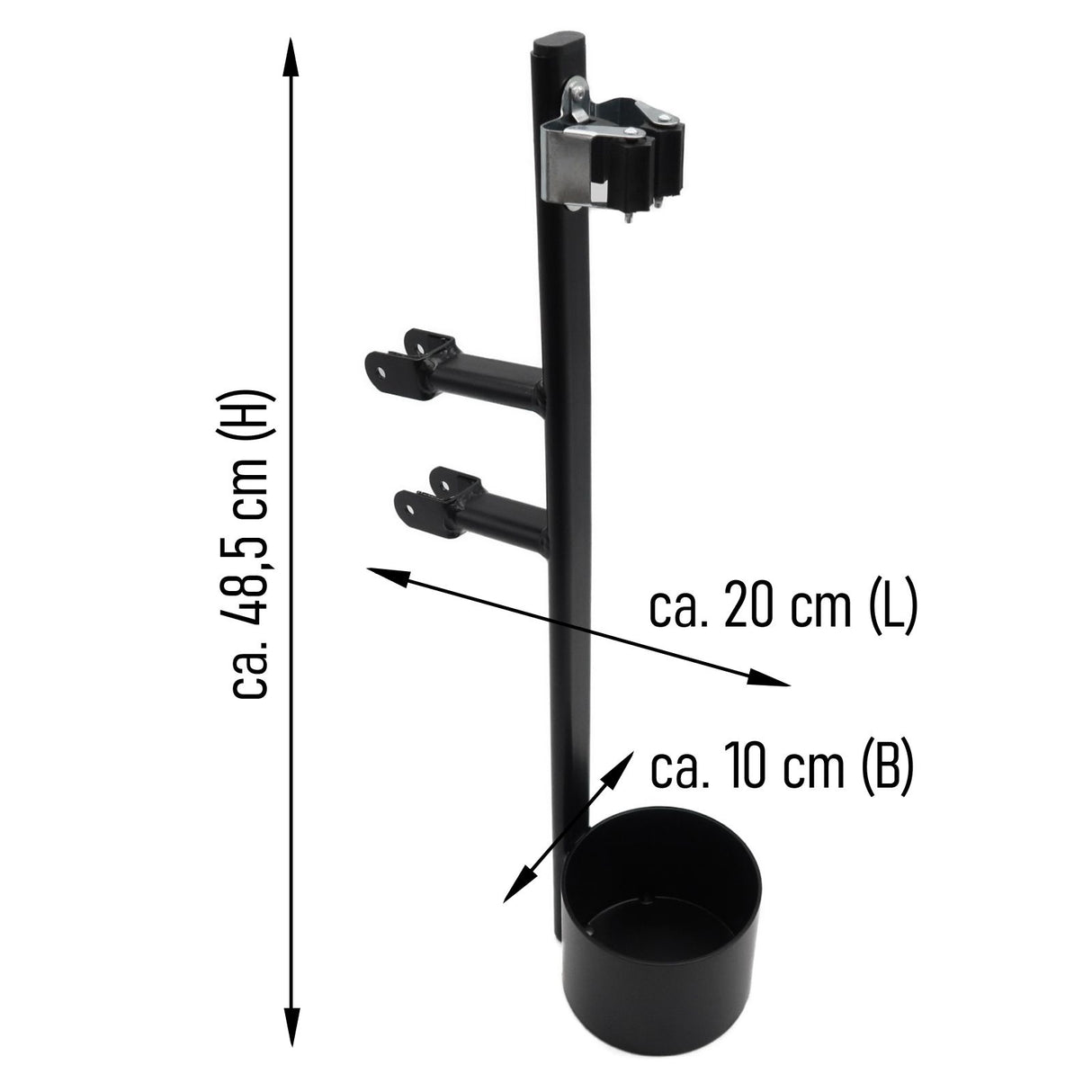 Stockhalterung E-Quad 6